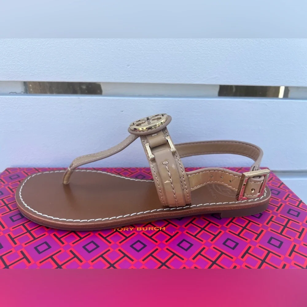 Tory Burch Cassia Sandal Pink Nude Women Size 5.5